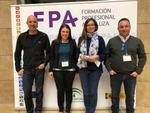 Profesores en premios Formación Profesional Andaluza